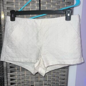 Abercrombie & Fitch White Shorts